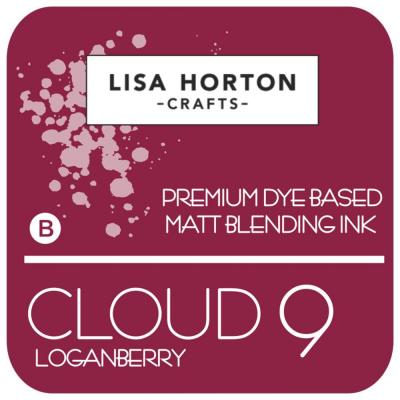 Lisa Horton Crafts Cloud 9 Dye Based Matte Blending Ink Pad -  Loganberry